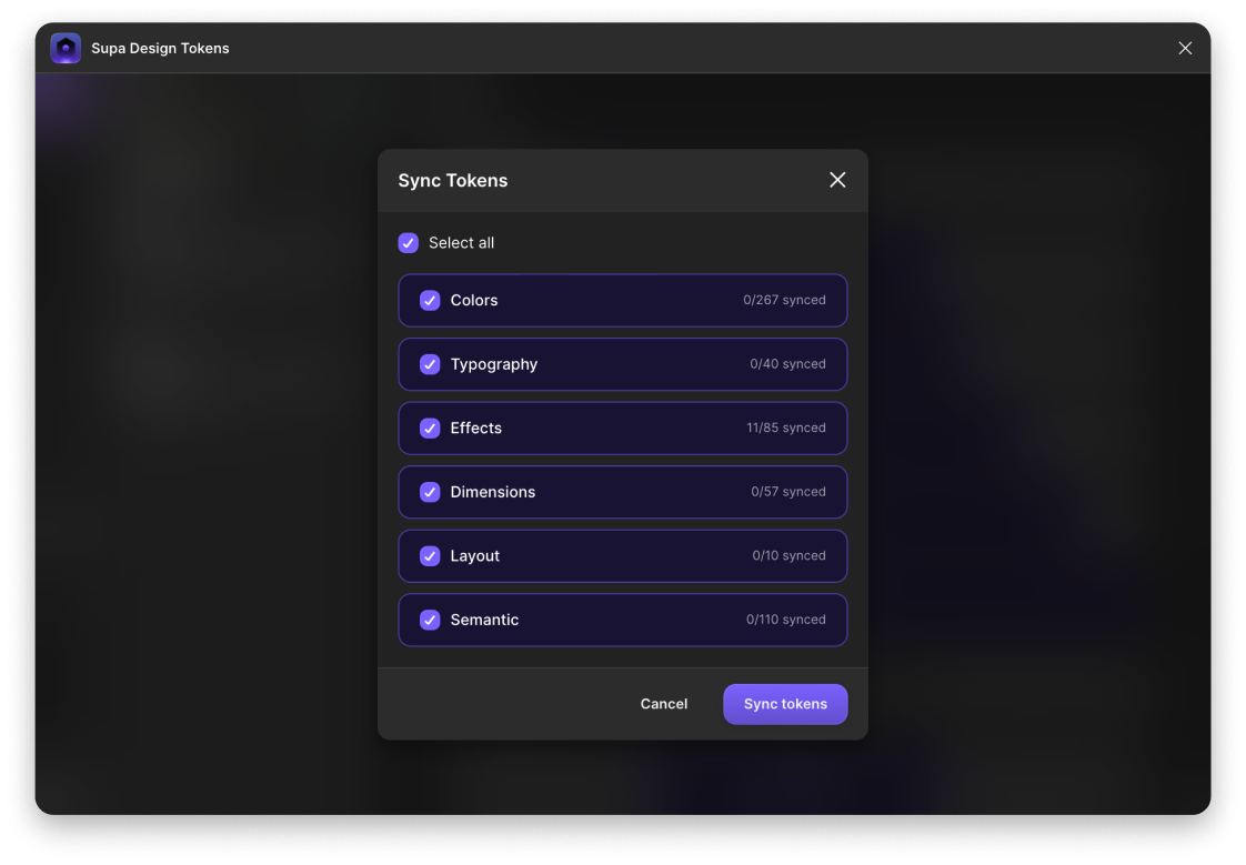 Sync interface